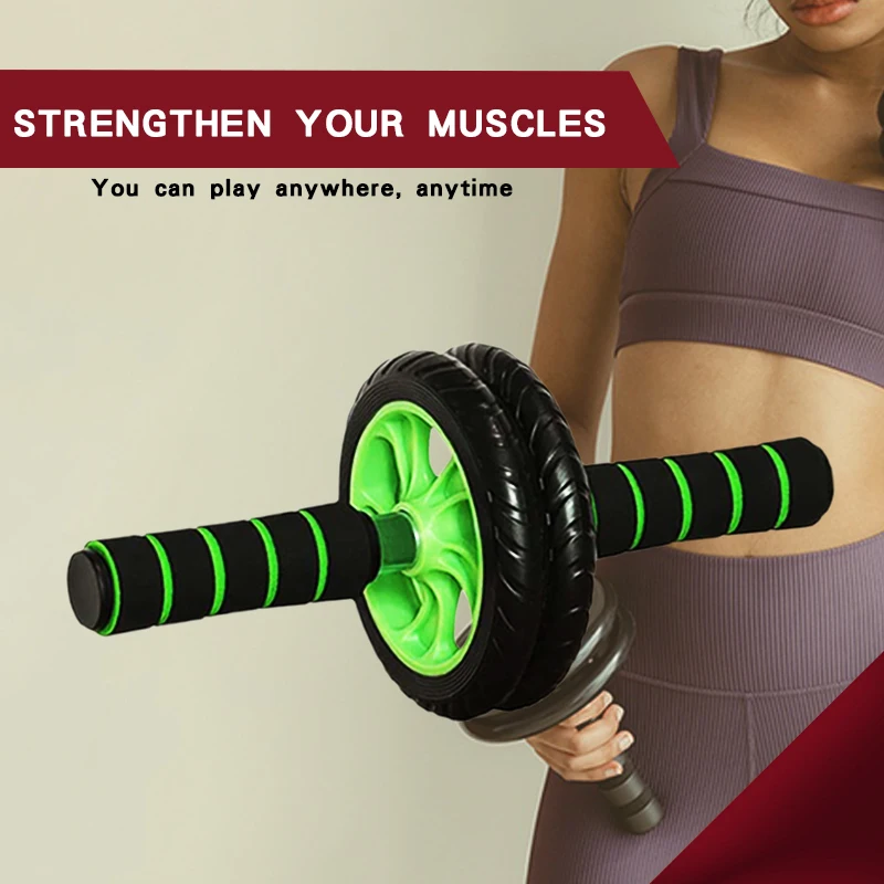 Power Wheel for Homeuse Body Building Functional Fitness Strength AB Slimmer Abdominal Exercise Roller