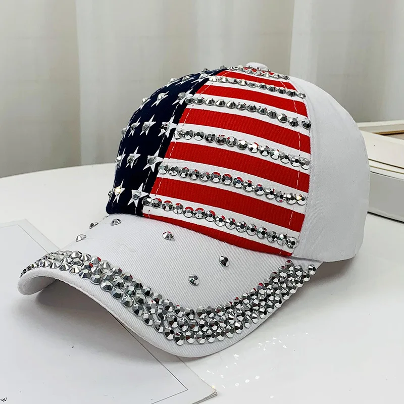 Diamond setting Baseball Caps New style Pure Men and Women Sun Hat Rhinestone Hats Snapback Cap hip-hop Hat