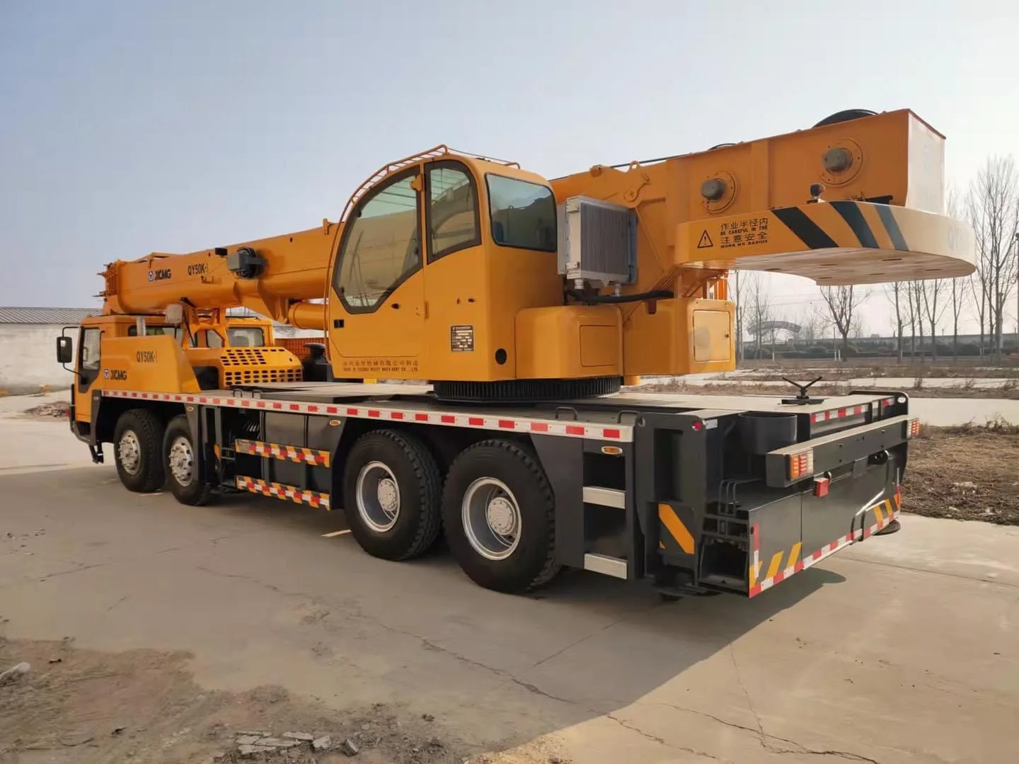 good running condition used QY50KC used rough terrain crane/China original 50 ton QY50K rough terrain crane