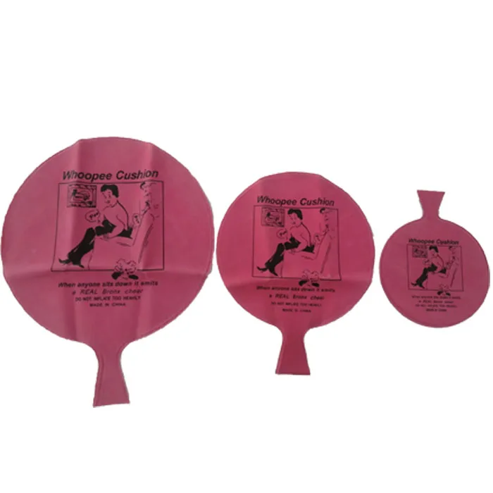 Toy Maker Noise small gift foam rubber material funny gags jokes custom fart bag whoopee cushion for kids