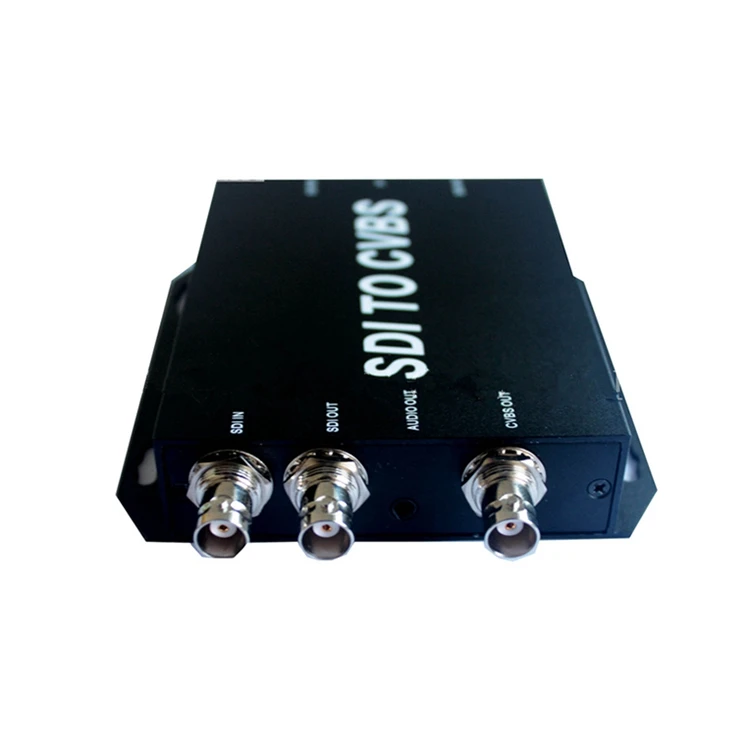 Новый продукт DC 5V-24V NTSC / PAL CVBS выход 3g SDI к CVBS конвертерная коробка