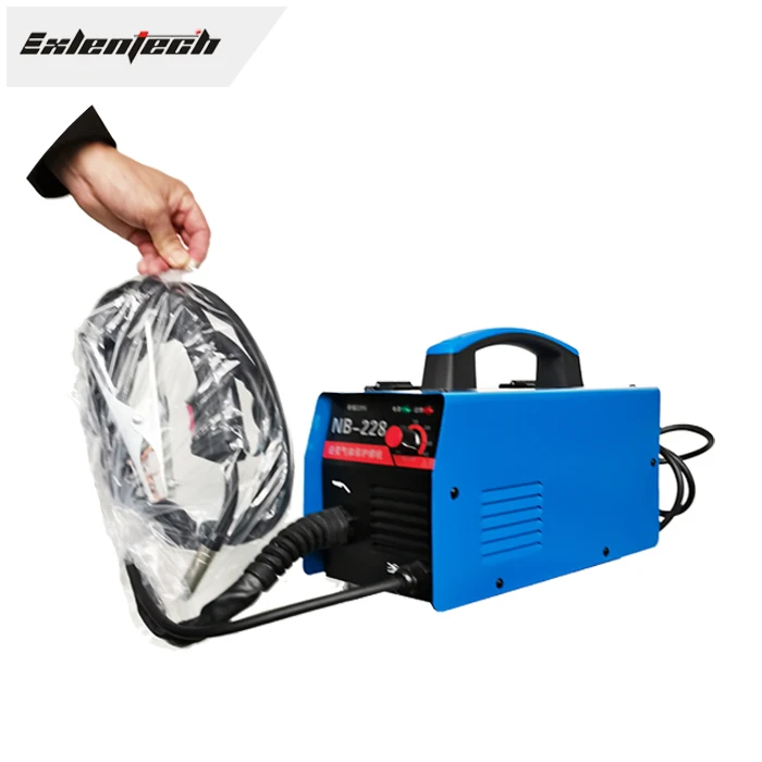 Welder 200A Mig Welding Machine without Gas Flux Cored Welding Wire Mig Welders