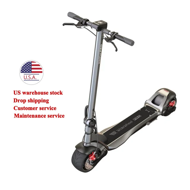 Amazon Mercane Wide Wheel Scooter 2020 Pro 8.5 Inch Dual Motor Disc Brake Us Warehouse Drop shipping Electric Scooter