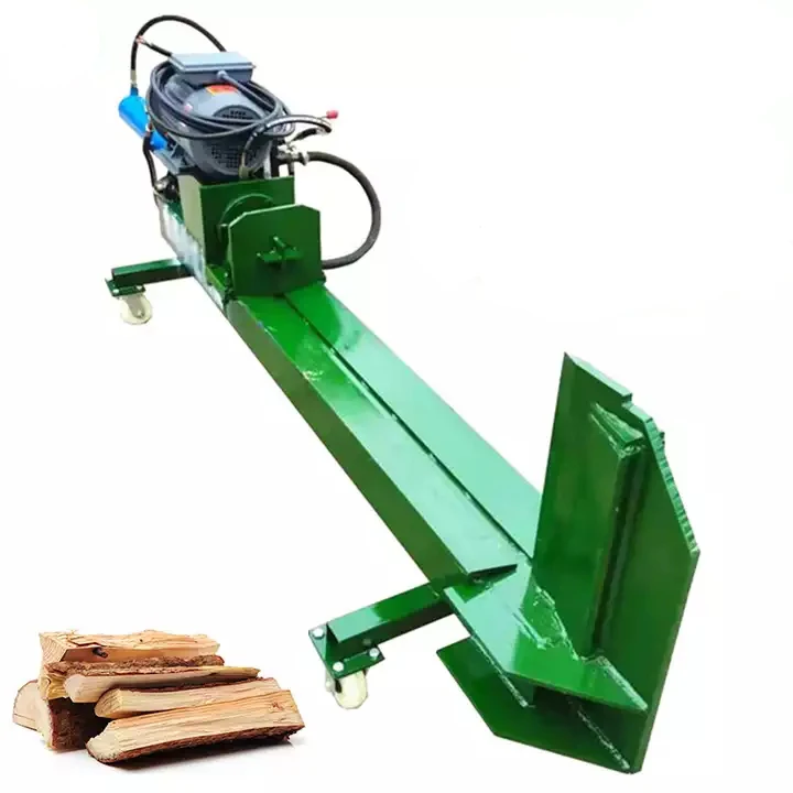 OEM Electric Hydraulic Wood Splitting Machine 35 Ton Tree Root Cutting Log Splitter