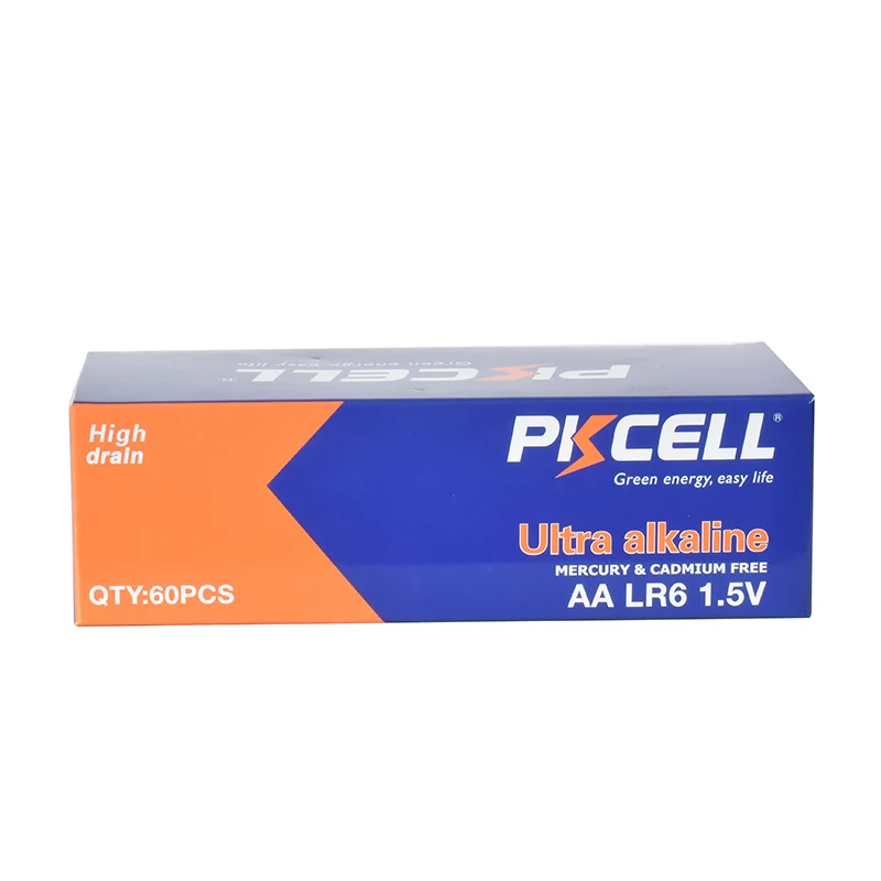 Pkcell popular am3 1.5v aa lr6 alkaline dry batteries for digital camera microphone KTV MIC