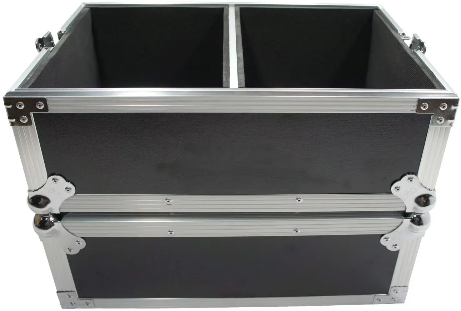 Factory Custom Flight Case Large Capacity Holds 120 45 RPM Vinyl Record Cases Durable Locking Flight Case