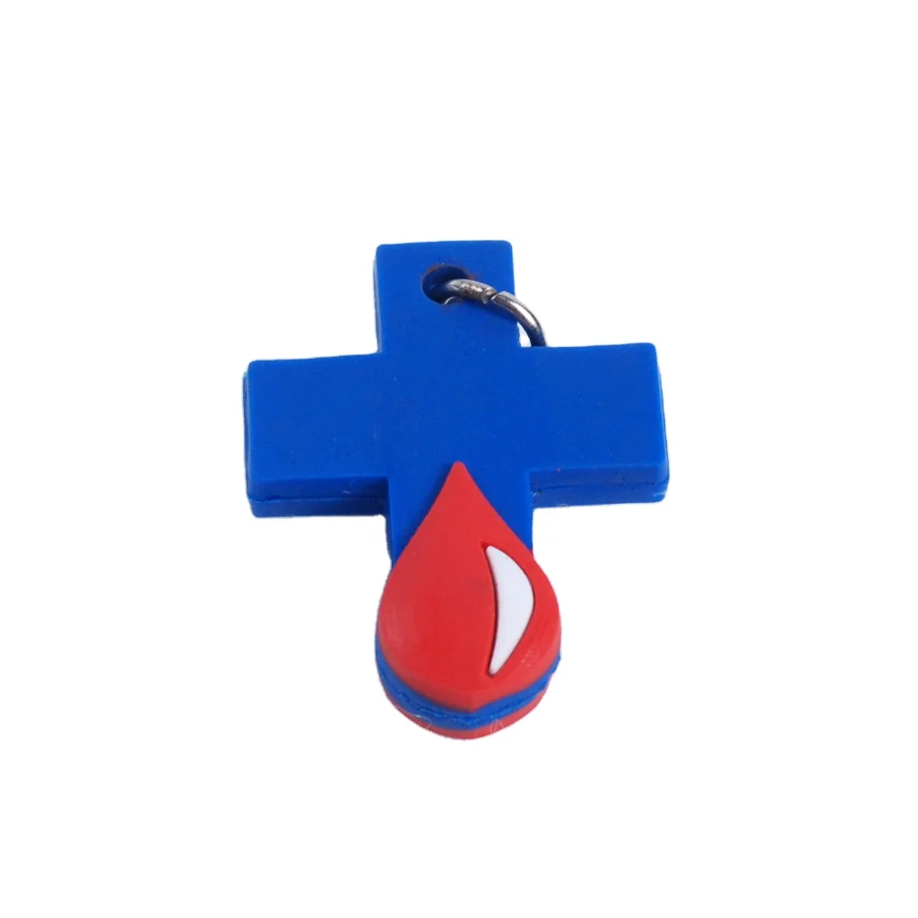 Soft PVC Rubber Key Ring Key Chain Custom Soft PVC Keychain JN30003 4