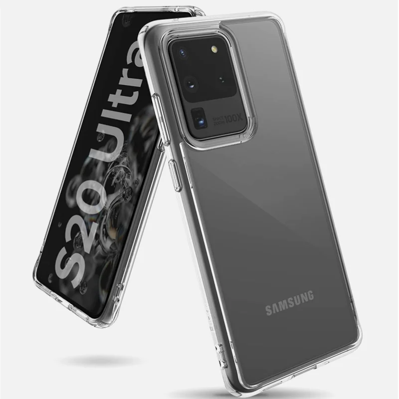 High quality transparent case tpu S8 S9 S10 S20 NOTE10 for samsung