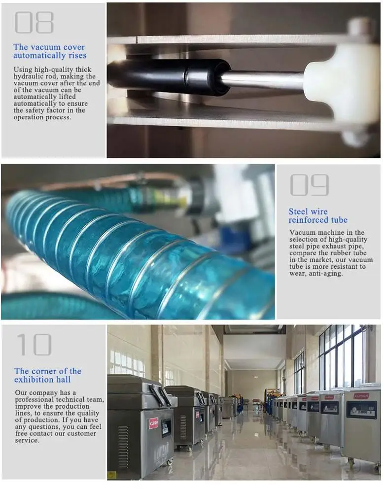 Table top economy food vacuum sealer meat packaging vacuum machine