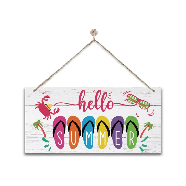 Wood Decor Sign, Let the Shenanigans Begin Printed Wood Wall Art Sign, Irish Home Signs Decor, Hanging Door Wood Sign