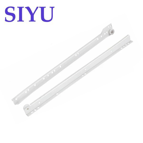 Cabinets Hardware Powder Coated Roller Slide Rail