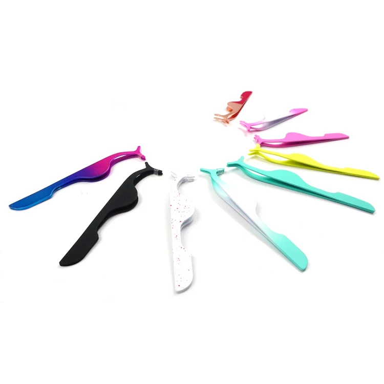 eyelash tweezers custom eyelash extension tweezers eyelash tweezers
