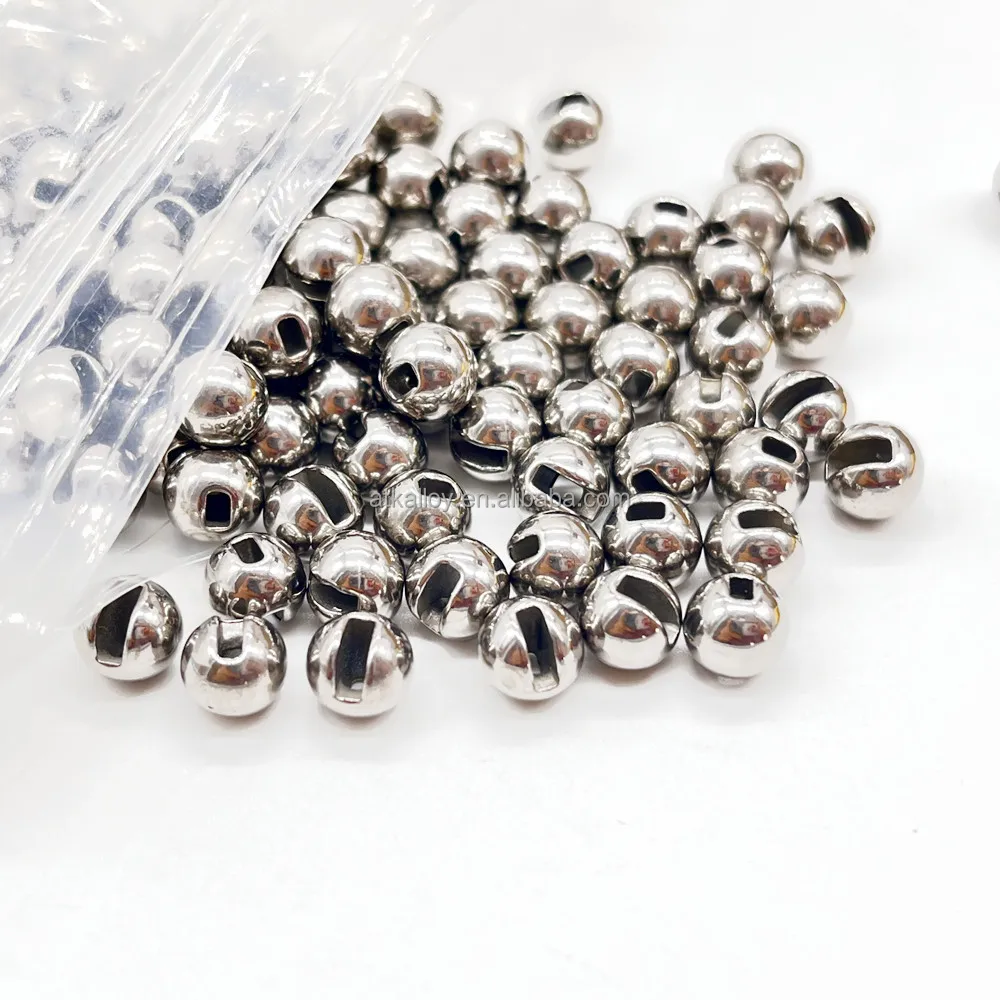 Cheap Wholesale Fly Fishing Tungsten Slotted Bead