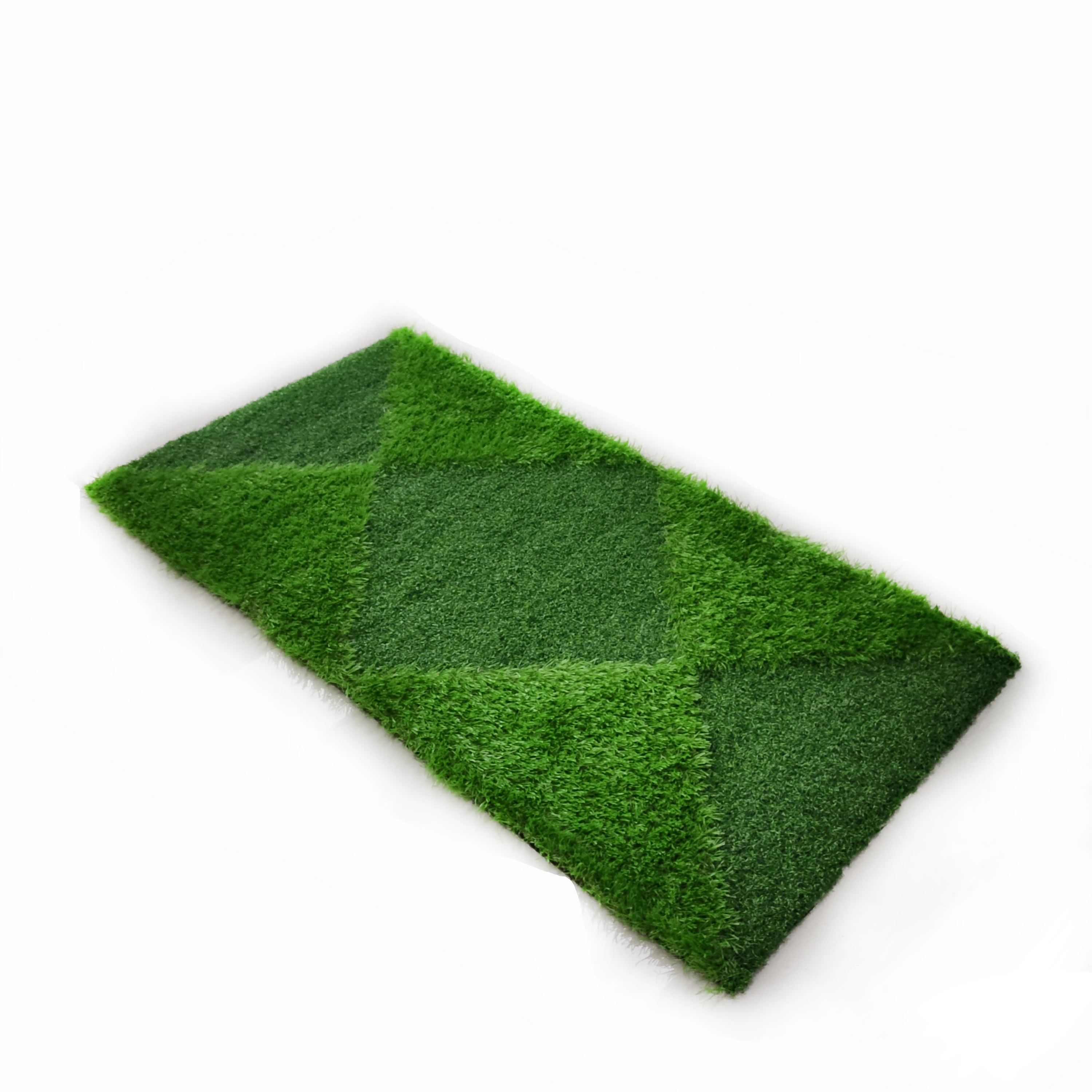 MCGProfessional Custom 20mm Height Artificial Grass Pattern Rug New Design Fun Hopscotch Playground Carpet Soccer PP Use