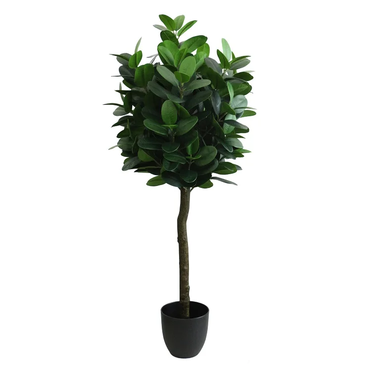 120cm Artificial Garcinia Tree Ball With Plastic Trunk Customized Art Style