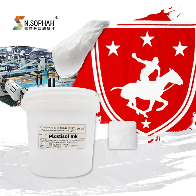 Factory Outlet Wholesale Textile Garment Printing Plastisol Ink For Screen Printing