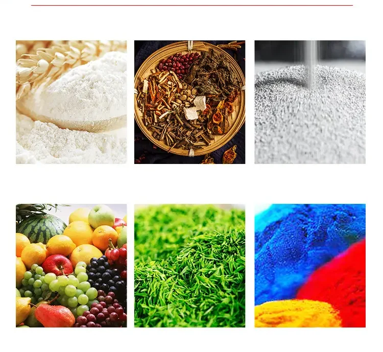 Food Industry Flour Powder Vibrating Screen Machine Rectangular Vibrator Screening Machine