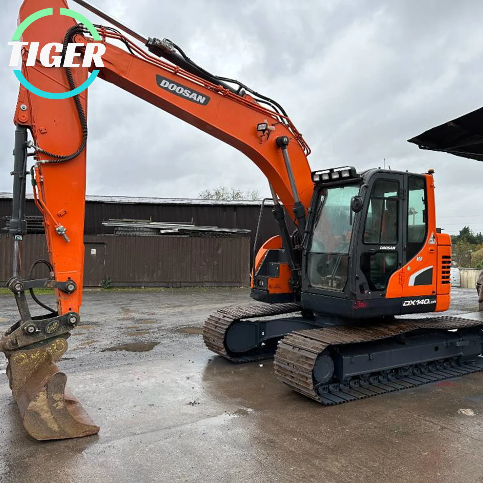 Колесный экскаватор doosan dx140w б/у dh150 dh130w