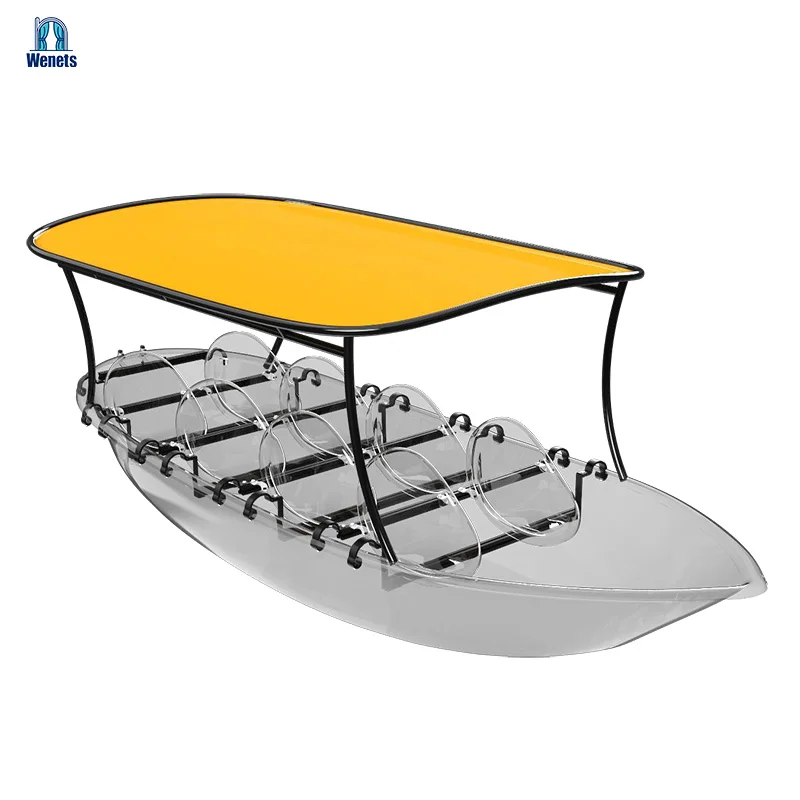 Wholesale Price Clear Kayak Boat Canoe Kayak Fishing Boat 2 People Transparent Kayak