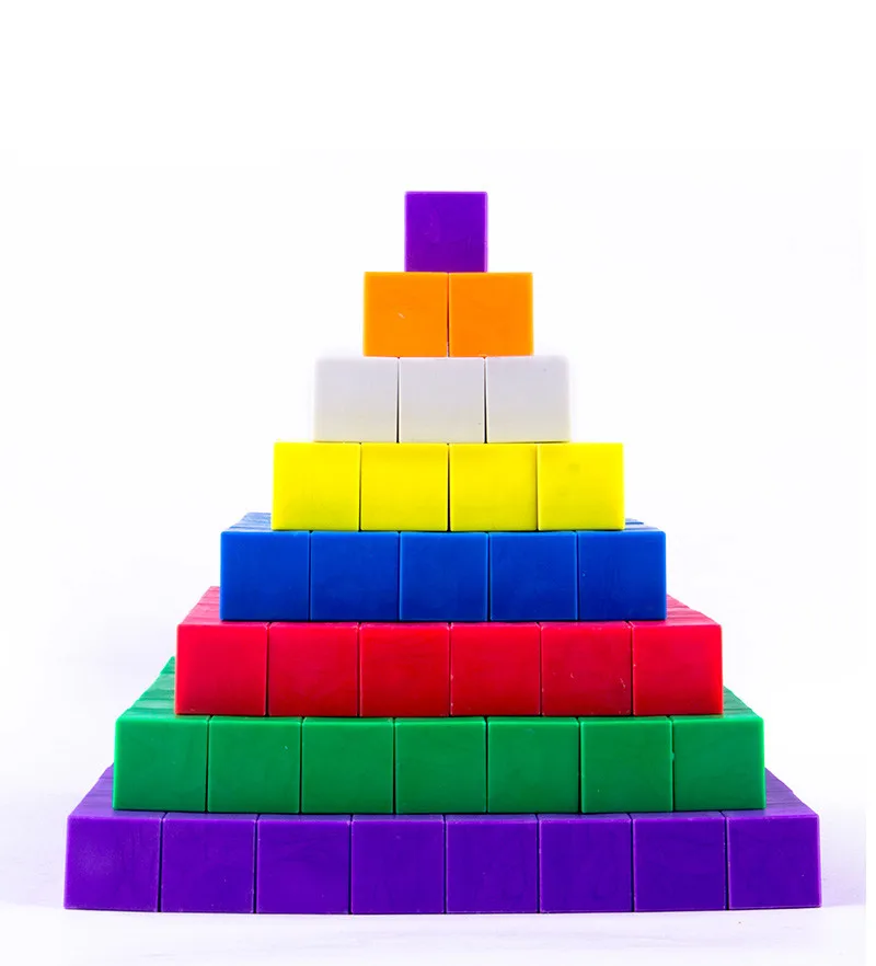 Custom high quality Soft Colorful Eva Foam Cubes For Kids Educational Toys