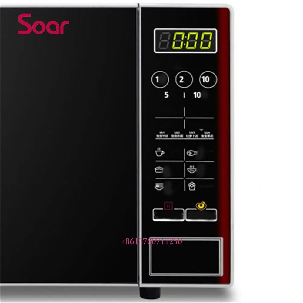 Household Mini Portable 20L Digital Touch Control Electric Countertop Appliances Micro Wave Microwave Oven