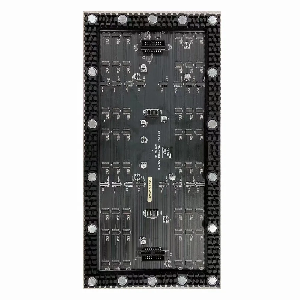 Полноцветный комнатный P2.5/P3/P4 изогнутый экран дисплей рекламный гибкий светодиодный видеостена мягкий модуль