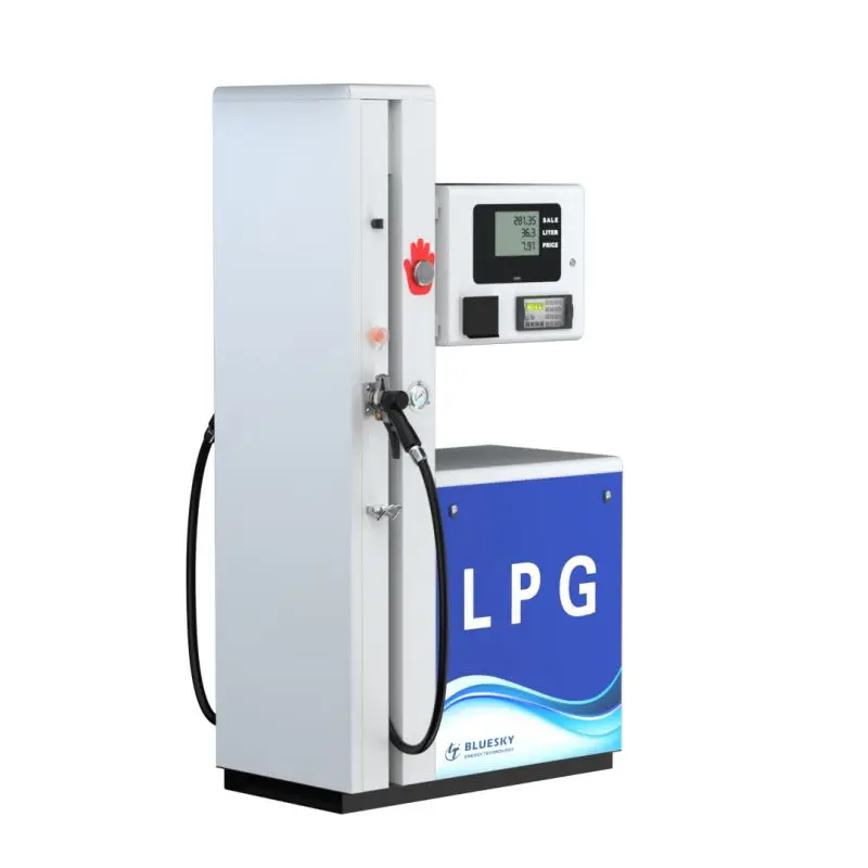 LPG one- and two-hoses Double Nozzle LPG Dispenser With RFID/ IC card