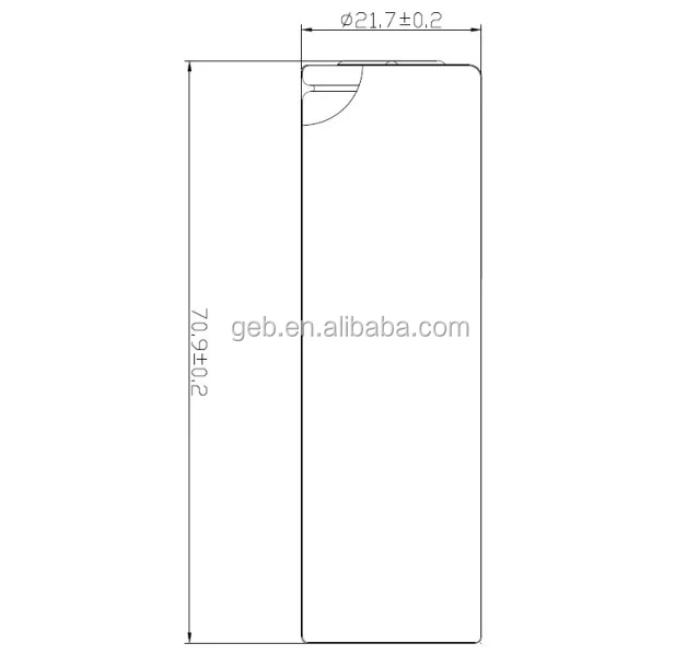 Authentic 3.7V Molicel INR 21700 4200mAh 45A discharge current P42A rechargeable li ion battery for Molicel-P42A
