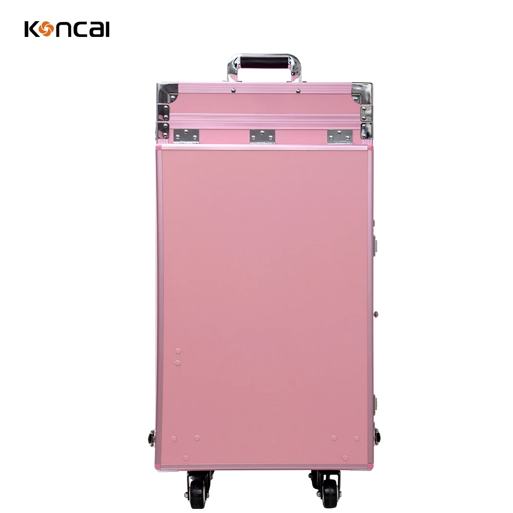 Multi Functional Salon Manicure Table Nail Table Pink Metal Customized PVC Logo Style Furniture Cosmetics Color Material Origin