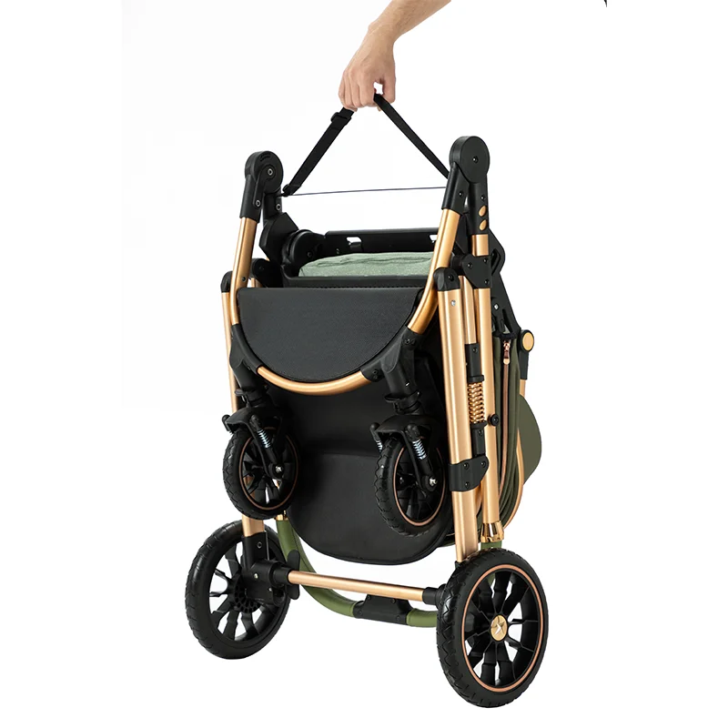 Luxury baby stroller muiti functions baby plus baby stroller high view stroller
