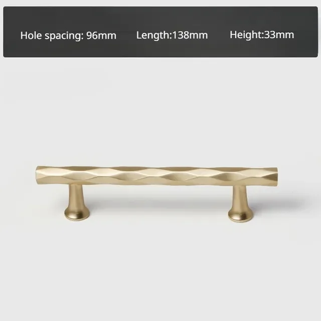 Gold Handles for Furniture Cabinet Zinc Alloy Knobs and Handles Kitchen Drawer Knobs Cabinet Pulls Cupboard Handles Knobs