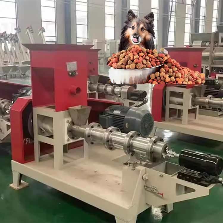 LIMA Factory Price Fish Feed Pellet Extruder Machine 200kg/H Small Scale Dry Pet Food Production Line Cat Dogs