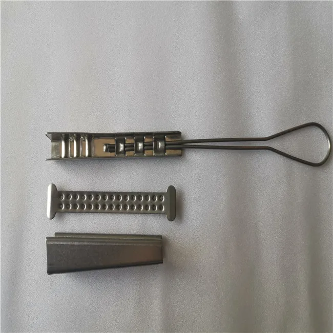 FTTH Drop Stainless Steel Cable Clamp from HeBei China