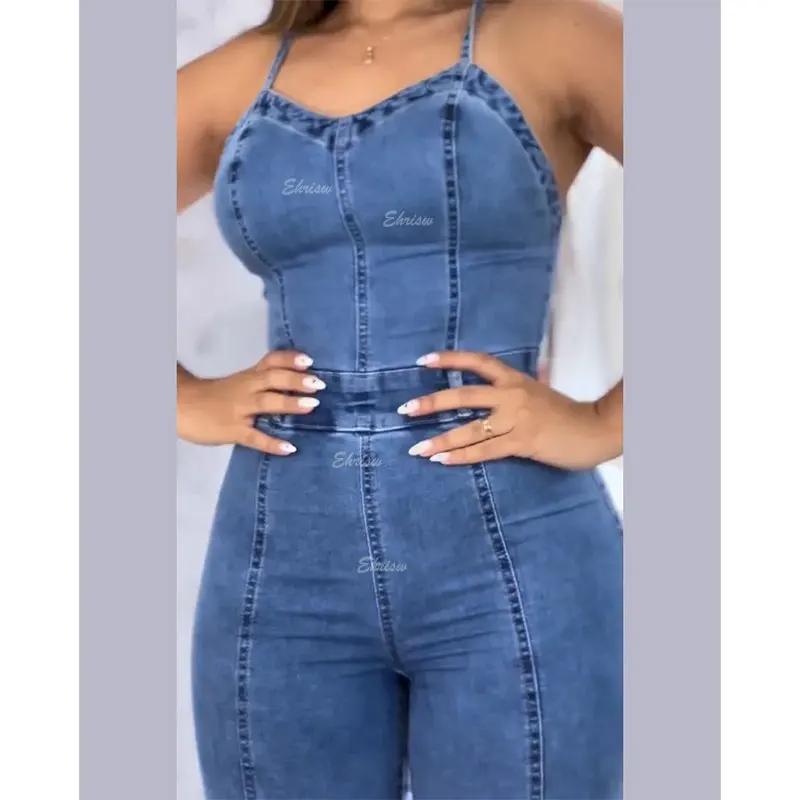 Skinny Jeans Denim Pant Blue Wash Five Pockets Pencil Pant Hip Lift Mom Jean Stretchy High Waist Classic Fashion Slim for Women