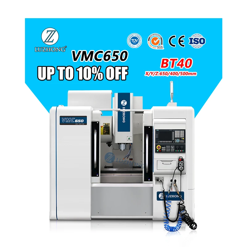 Высококачественный фрезерный станок с ЧПУ цена VMC для металла VMC650 centro de mecanizado