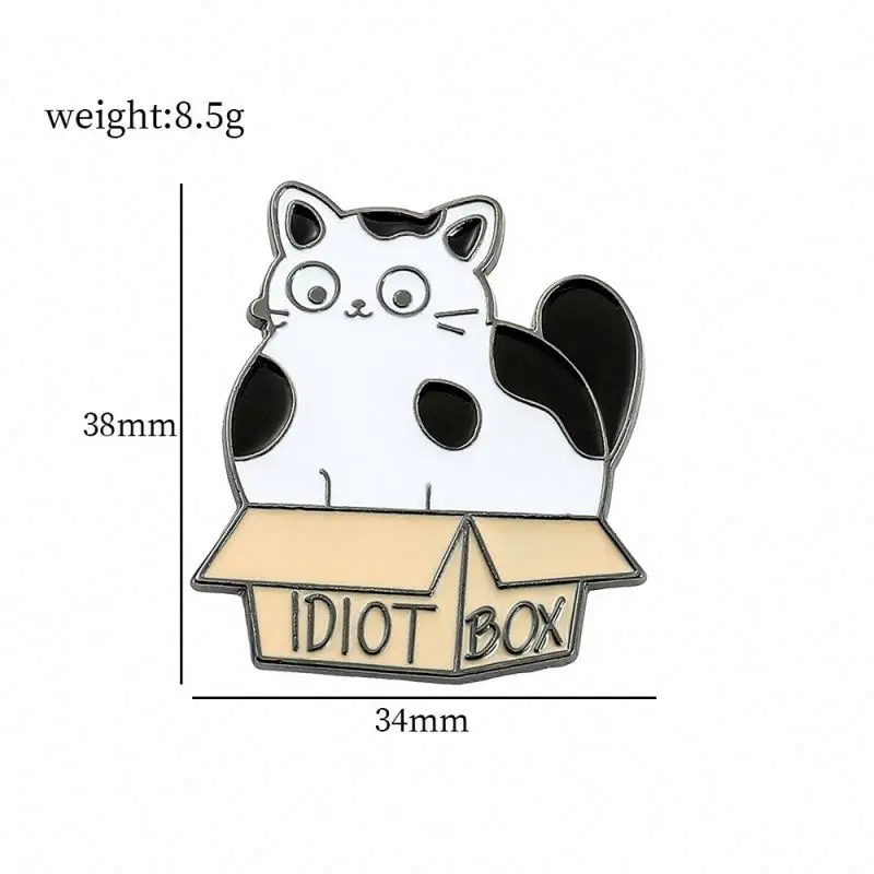 Metal Lapel Pins Friends Gifts Enamel Badge Lapel With Backing Card Cute cartoon Low MOQ Custom Designer Cartoon  Brooches Metal