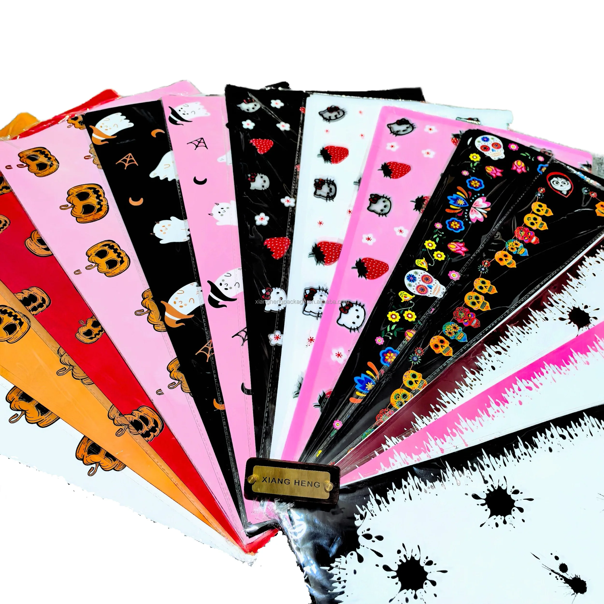 2024 Xiangheng Factory Original Design Flower Wrapping Paper Bouquet Gift Box Gift Wrapping Material