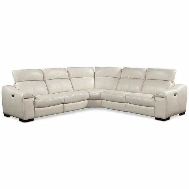 2020 Modern minimalist design nordic living room furniture set wood frame genuine leather l shaped sectional lounge sofas