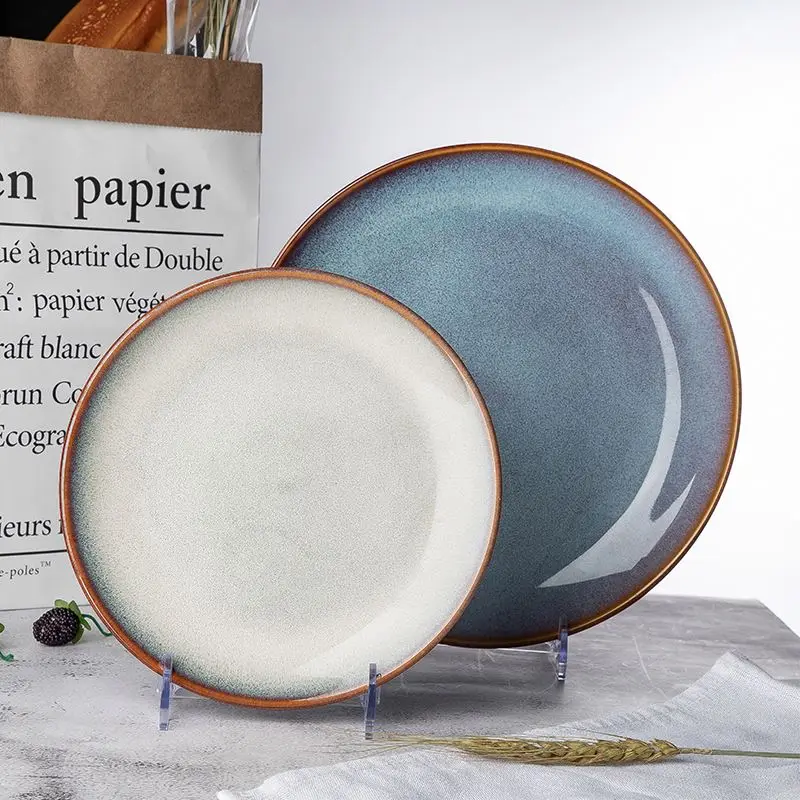 2021 New products dubai porcelain dinner set new wedding and restaurant decoration dish plate