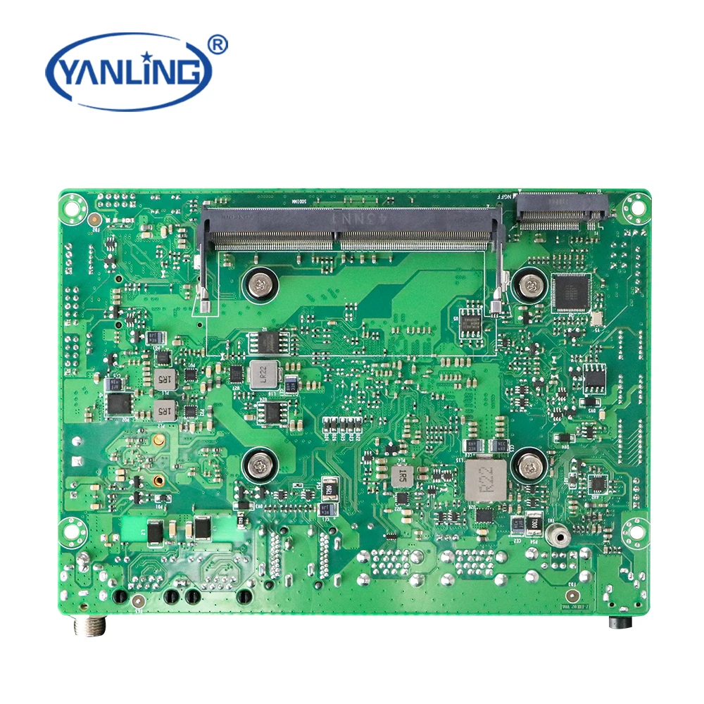 Intel Celeron J6412 Processor Dual Lan Industrial Mini-ITX Motherboard  with 11 USB 6 COM