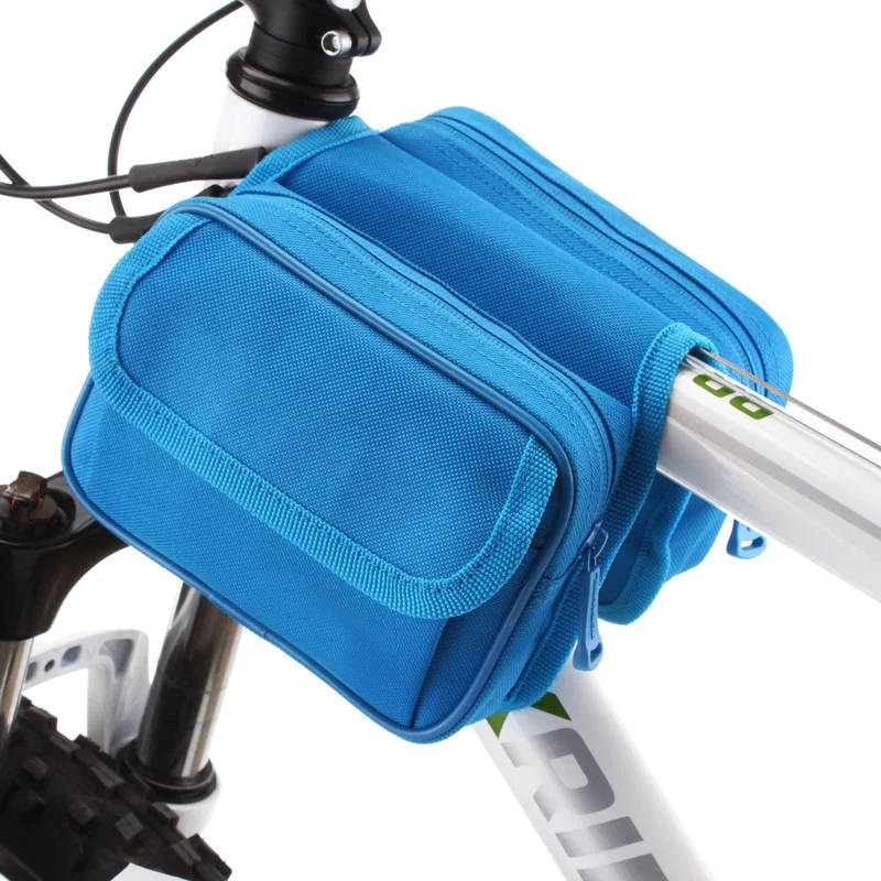 Fashion Leisure Bicycle Cycling Front Bracket Custom Logo Bike Frame Bag