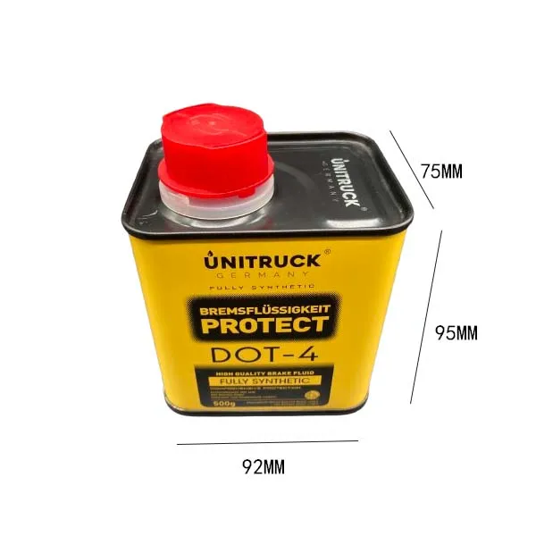 Engine Oil Paint Tins L92MM*W75MM*H95MM  Metal Tin Can For Motor Oil   Rectangle Cans