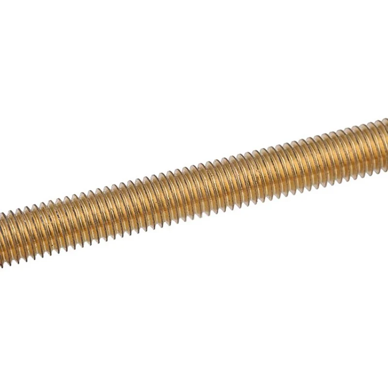 M3 M4 M5 M6 M8 M10 H59 H62 Brass Copper Bronze Plain Nickel Plated Tin Plated Thread Rod Threaded Bar DIN975
