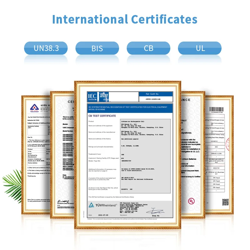EVE 18650 battery rechargeable battery lithium cell li-ion bateria 3.6V 3200mah high capacity for consumer electronics