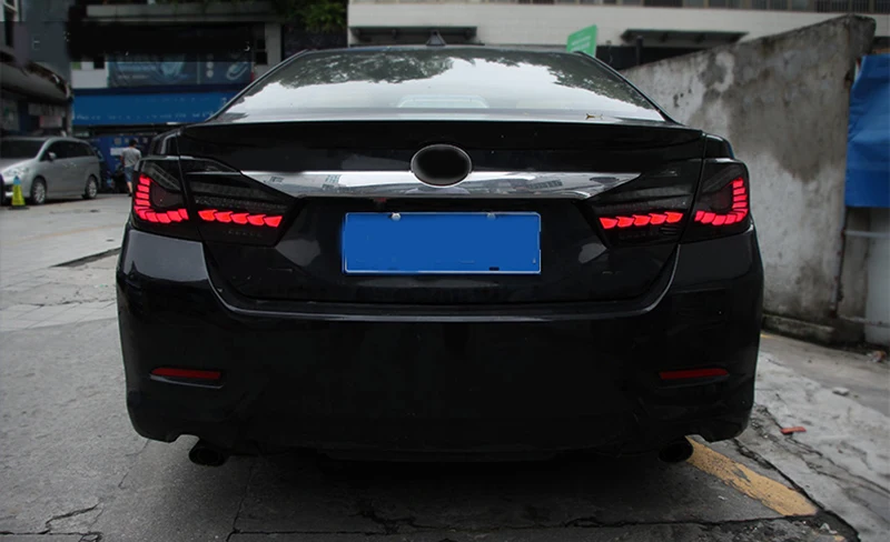 Dragon OLED Taillight For Toyota Camry 2012 2013 2014 Rear Running Lamp Brake Reverse Turn Signal Tail Lights