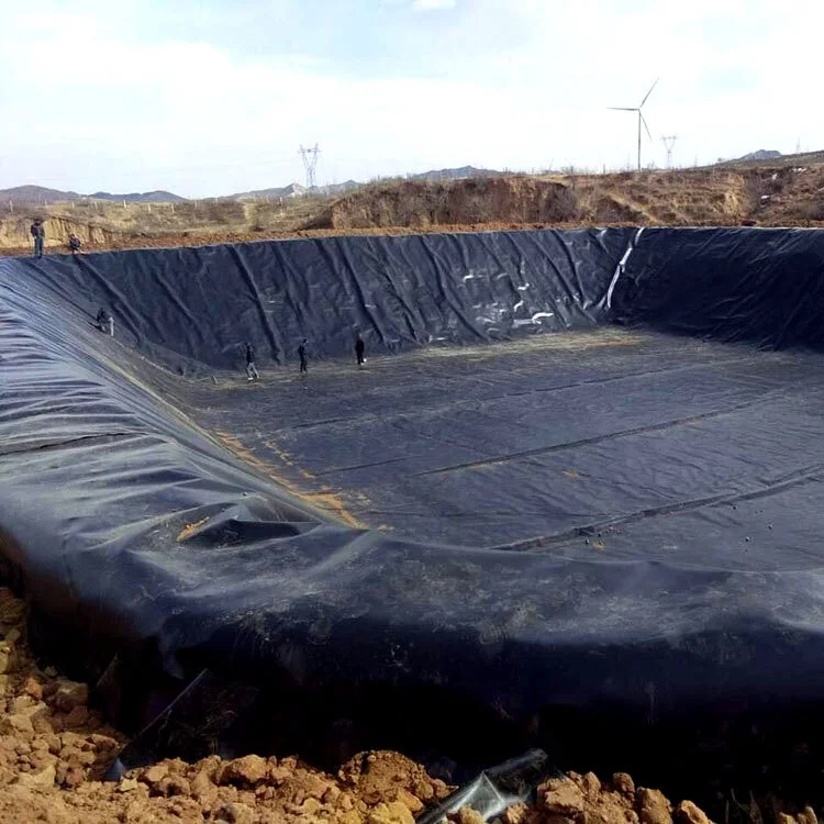 1.0mm Hdpe Geomembrane for Artificial Lake Aquaculture Biogas Digester 1.5mm Landfill