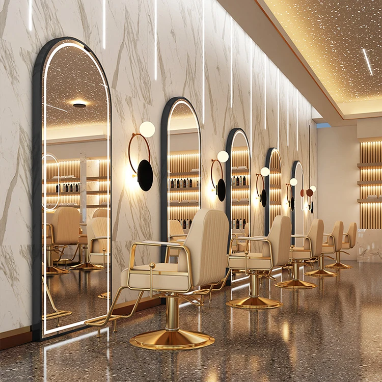 Mirror Modern Hair Beauty Salon Furniture Barber Station salon mirror