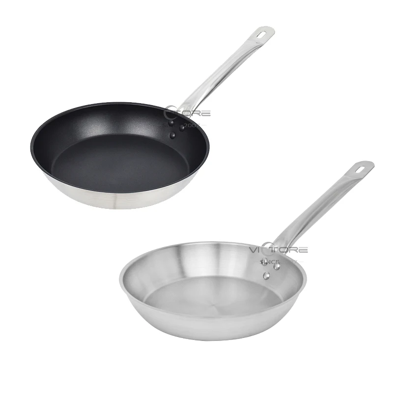 Flat Fry Set Non-stick Germany Go Shop Stainless Steel Wok Honeycomb Induction Cooker Non Stick Frying Pan