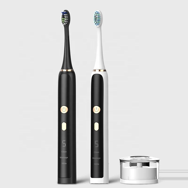 Seago SG-2015 Adult 2023 New Arrival 15 Modes High Frequency Rechargeable Smart Timer Oral Care Sonic Electric Toothbrush