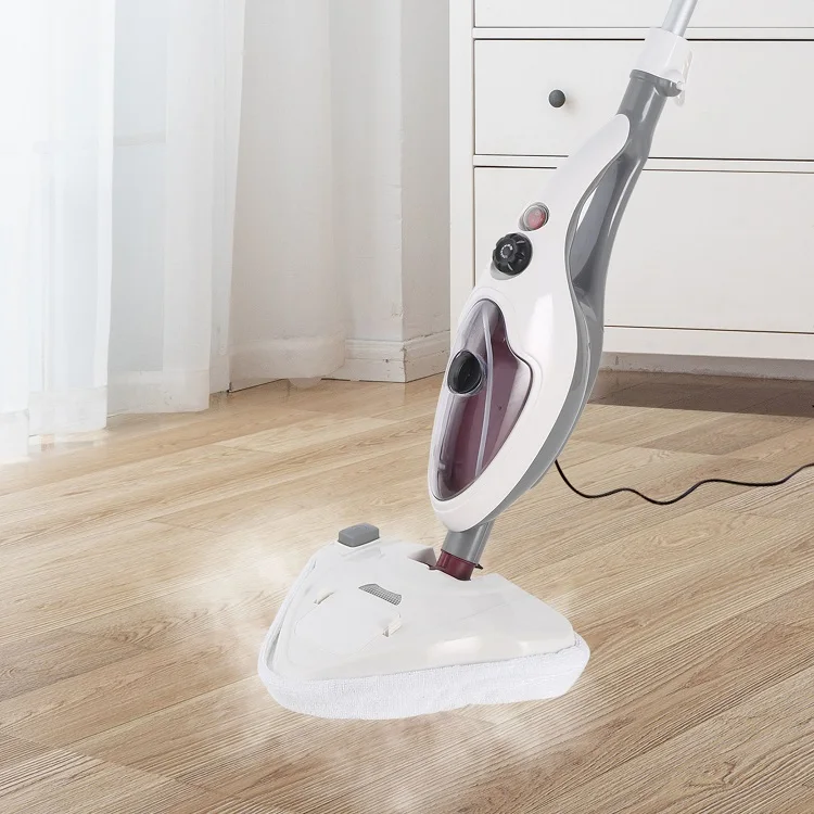 Multifunction Flexible Handheld Electric Steam Mop Vacuum Cleaner for Hardwood Floor Carpet